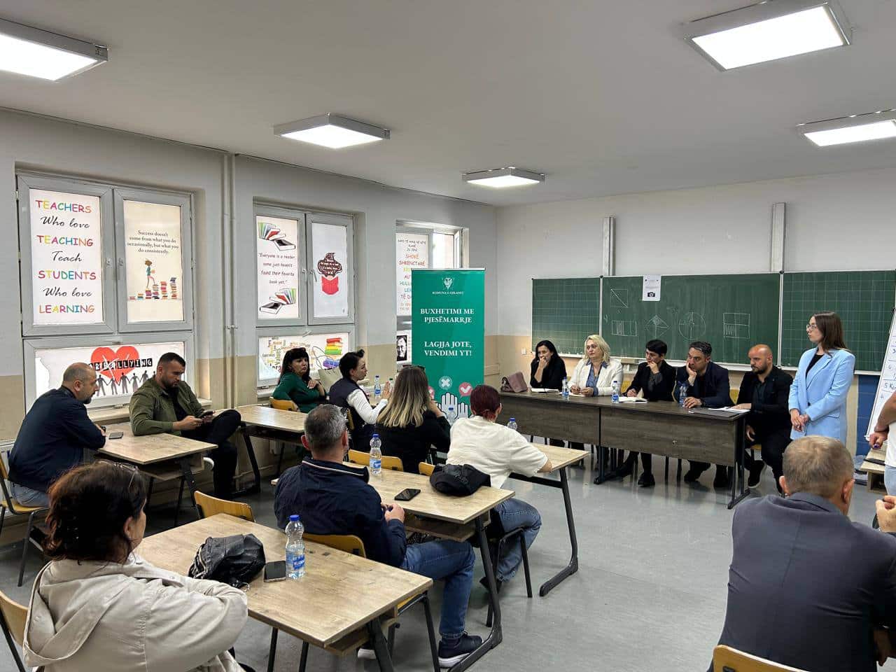 U mbajt Buxhetimi me Pjesëmarrje me banorët e lagjes Tregu i Gjelbër