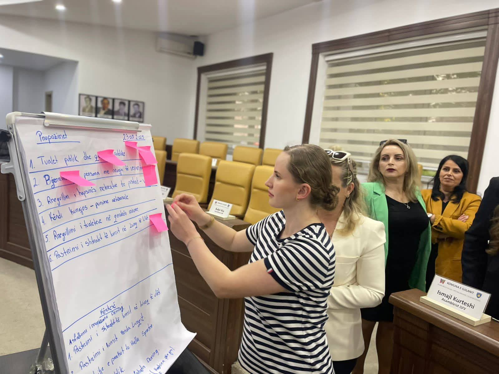 Buxhetimi me Pjesëmarrje u mbajt edhe me gra dhe vajza