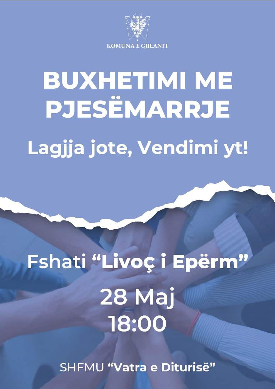 Buxhetimi me Pjesëmarrje po vazhdon me votimin e projektit apo fazën e dytë.